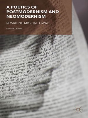 cover image of A Poetics of Postmodernism and Neomodernism